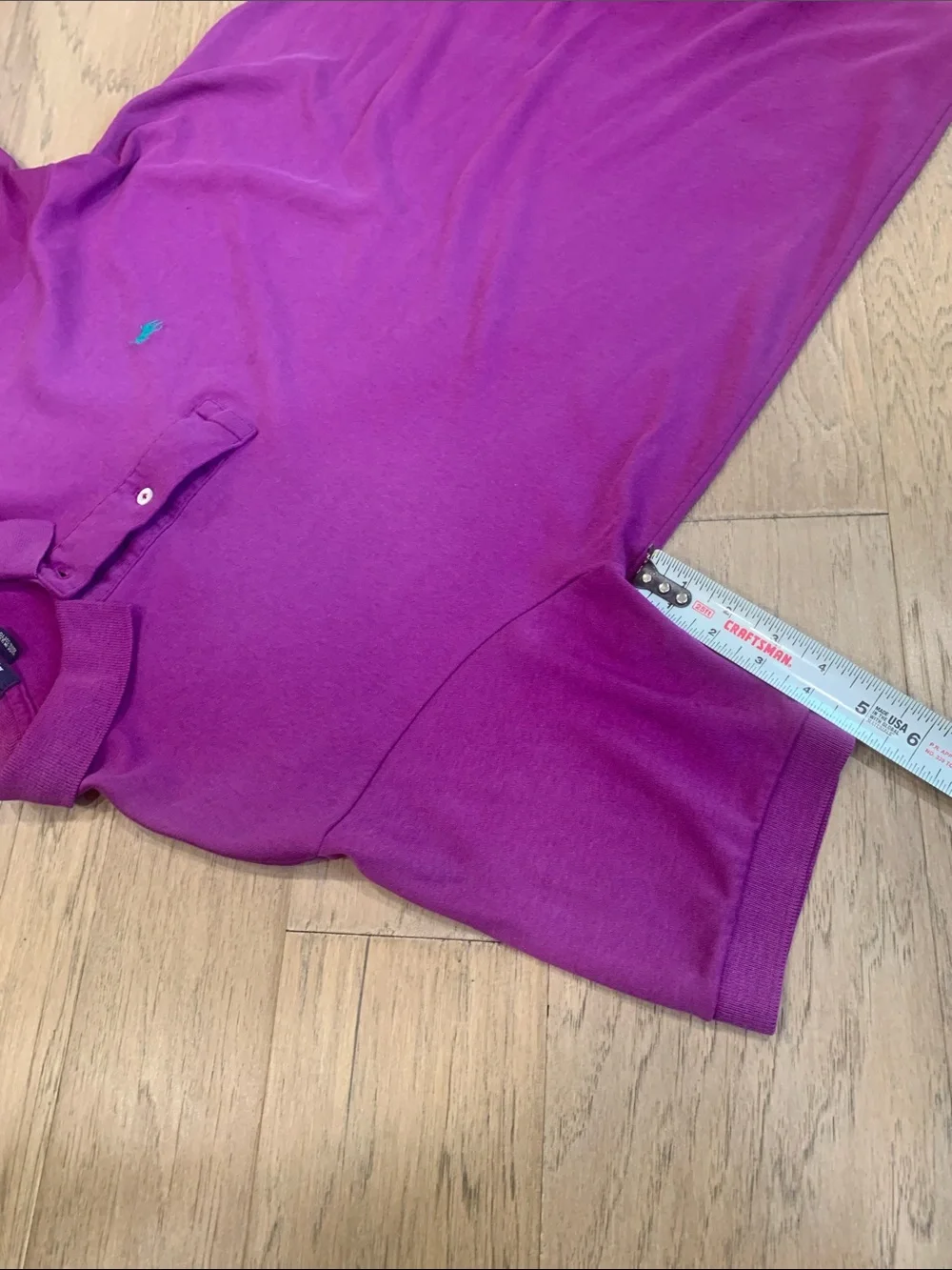 Vintage Ralph Lauren Purple Short-Sleeve Polo Size XL